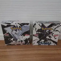 【新品未開封】ポケモンカードブラックボルト ホワイトフレア シュリンク付き