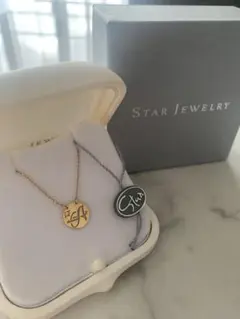 スタージュエリー K18 イニシャルネックレスA