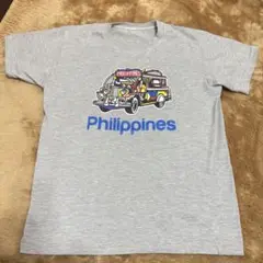 フィリピン ジプニー Tシャツ グレー