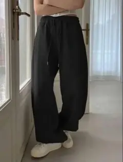 SHEIN DAZY スウェットパンツ ブラック
