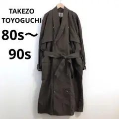 TAKEZO　TOYOGUCHI タケゾートヨグチ　ロングコート　トレンチコート TAKEZOTOYOGUCHI タケゾートヨグチロングコートトレンチコート