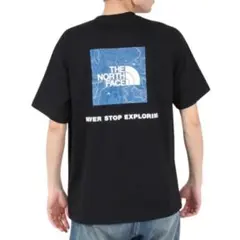 【新品】ザ ノースフェイス バックスクエアトラバースロゴTシャツ XL 半袖