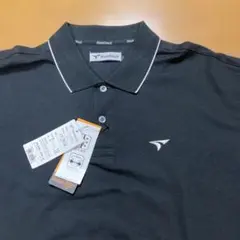 【未使用　美品】Mizuno TourStage ブラックポロシャツ LL