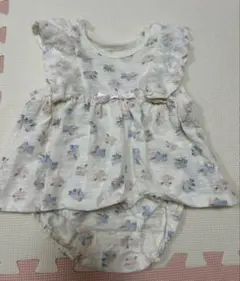 花柄ロンパース　80サイズ