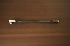 USB Type-C 右角コネクタ 編組ケーブル CtoC 映像出力可