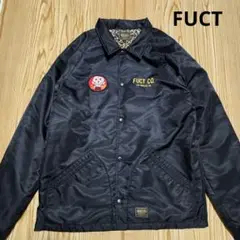 激レア 初期 FUCT ファクト ナイロン コーチジャケット M ブラック 黒 激レア 初期 FUCT ファクト ナイロン コーチジャケット M