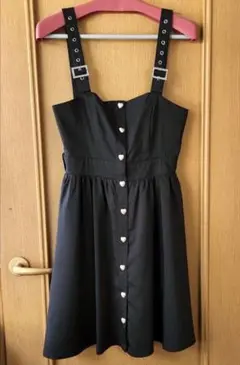 【AnkRouge】ジャンパースカート 黒