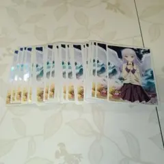 エンジェルビーツ　かなで　花束　ラバーマット　スリーブ　セット　新品未開封 Angel Beats!]ラバーマット（かなで／薔薇）