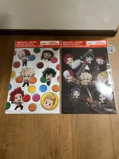 【新品未使用】meiji　僕のヒーローリクデシア　クリアファイル全2種　送料込み