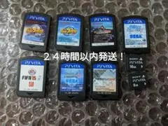 PSVITAソフトまとめ売り7本　メモリーカード2本
