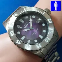【新品・未使用】 TECHNOS テクノス ダイバーズウオッチ T4290SU