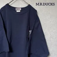 M.R.DUCKS Tシャツ 半袖 アニマル レスキュー ゆるダボ 2XL