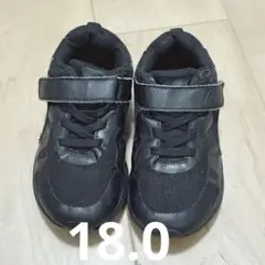 18.0 bio fitter 黒 スニーカー ベルクロストラップ付き