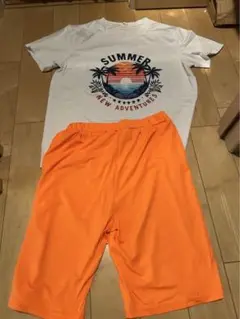 新品未使用サマーTシャツショートパンツセット
