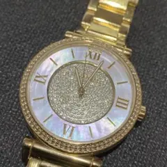 MICHAEL KORS▽ゴールド スワロ腕時計