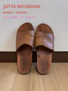 【ユッタニューマン】シモーネ　サイモン　レザーサンダル　B6 レディース