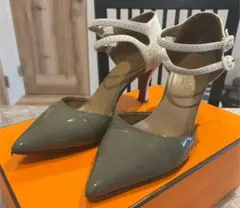 【定価13万】HERMES エルメス パンプス 37(24センチ相当)