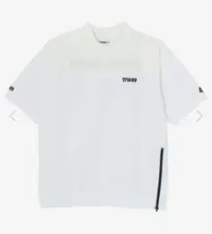 TFW49 SIDE ZIP HALF MOCKNECK
