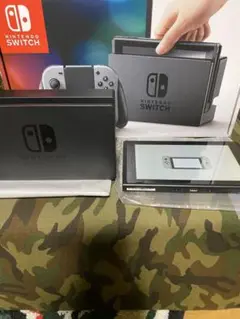 ニンテンドーswitch本体HAC-001(旧型)u0026ドック セット 外箱付き