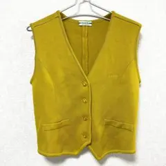 PARIS⭐️ (L) ニットベスト ノースリーブ ウール100% シンプル
