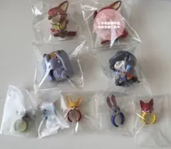 ズートピア ミニフィギュア ミニリング
