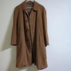 カシミヤ ステンカラーコート