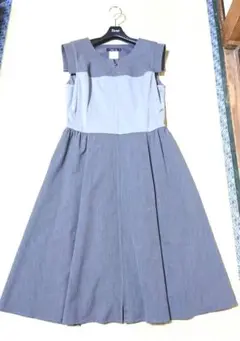 年始お値下げ‼️【Rene】グレーグラデーション ワンピース ウォッシャブル