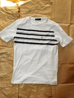 Golden Bear ホワイト ストライプ Tシャツ M