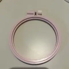 Clover 刺しゅう道具 カラフル刺しゅう枠 10cm ピンク 57-259