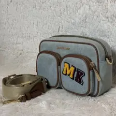 Michael Kors マイケルコース バニティポーチ alpenワッペン柄 Michael Kors マイケルコース バニティポーチ alpenワッペン柄