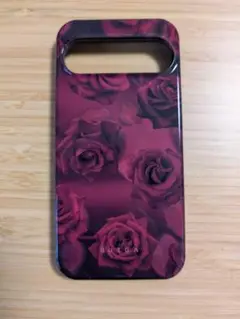 BURGA 　GooglePixel 9proXL用 バラの花柄ソフトケース