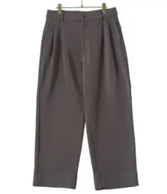 GRADATION PLEATS TWO TUCK TROUSERS