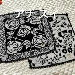 ✰Anna Sui✰ フリル付きハンカチ 約24x24cm 2枚