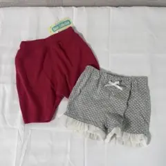80　女の子　半ズボン　ショートパンツ　ハーフパンツ　まとめ売り　新品