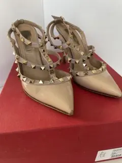 ヴァレンティノ VALENTINO スタッズ パンプス ヒール