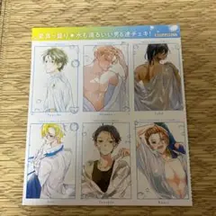 lala8月号 ララ　付録　ふろく　水も滴るいい男6連チェキ