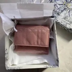 新品 完売品 DIOR ディオール ウォレット 財布 アンティーク ピンク