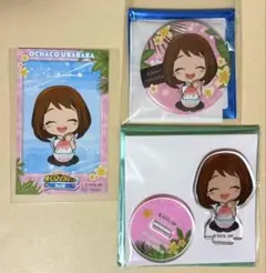 ヒロアカ　in 海の家　麗日お茶子　アクスタセット　スイパラ