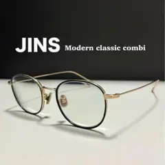 【美品】JINS ジンズ Classic チタニウム 眼鏡フレーム