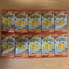 ポケモンカードMEGAマクドナルドハッピーセット2025プロモカード10パック