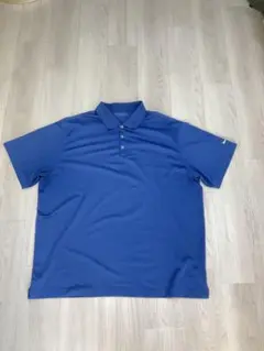 NIKE GOLF DRI-FIT ポロシャツ 2XL ロイヤルブルー