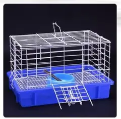 ペット キャリーケース 小動物用 ブルー【306】D1031