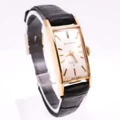 《希少》SEIKO SOLAR 腕時計 ゴールド 手動巻き 19石 14Kメッキ