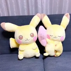 ポケモン 一番くじ ピカチュウ ぬいぐるみ すやすや Holiday Night