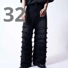 定価24200円　ルイス　デニム　スタックワイドバギーパンツ　25ss タグ付き