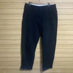 無印良品 ノータック チノパンツ メンズ 82cm ブラック　ユーズド