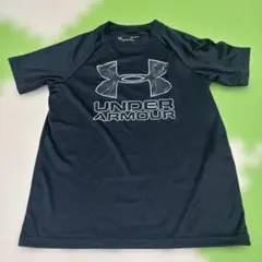 UNDER ARMOUR ブラック Tシャツ YLG