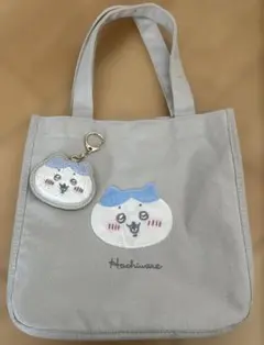 ちいかわ　ハチワレ　トートバッグ　キーホルダー