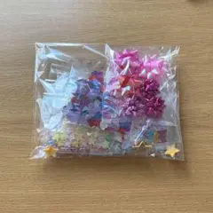 デコレーションパーツとビーズセット