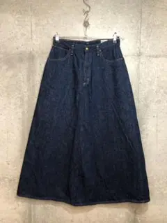 orslow オアスロウ　デニム　ロング　スカート　濃紺　4104